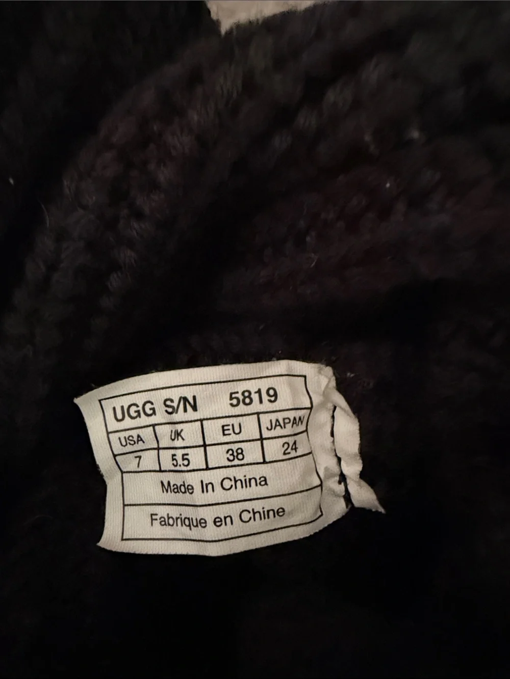 UGG australia cardy